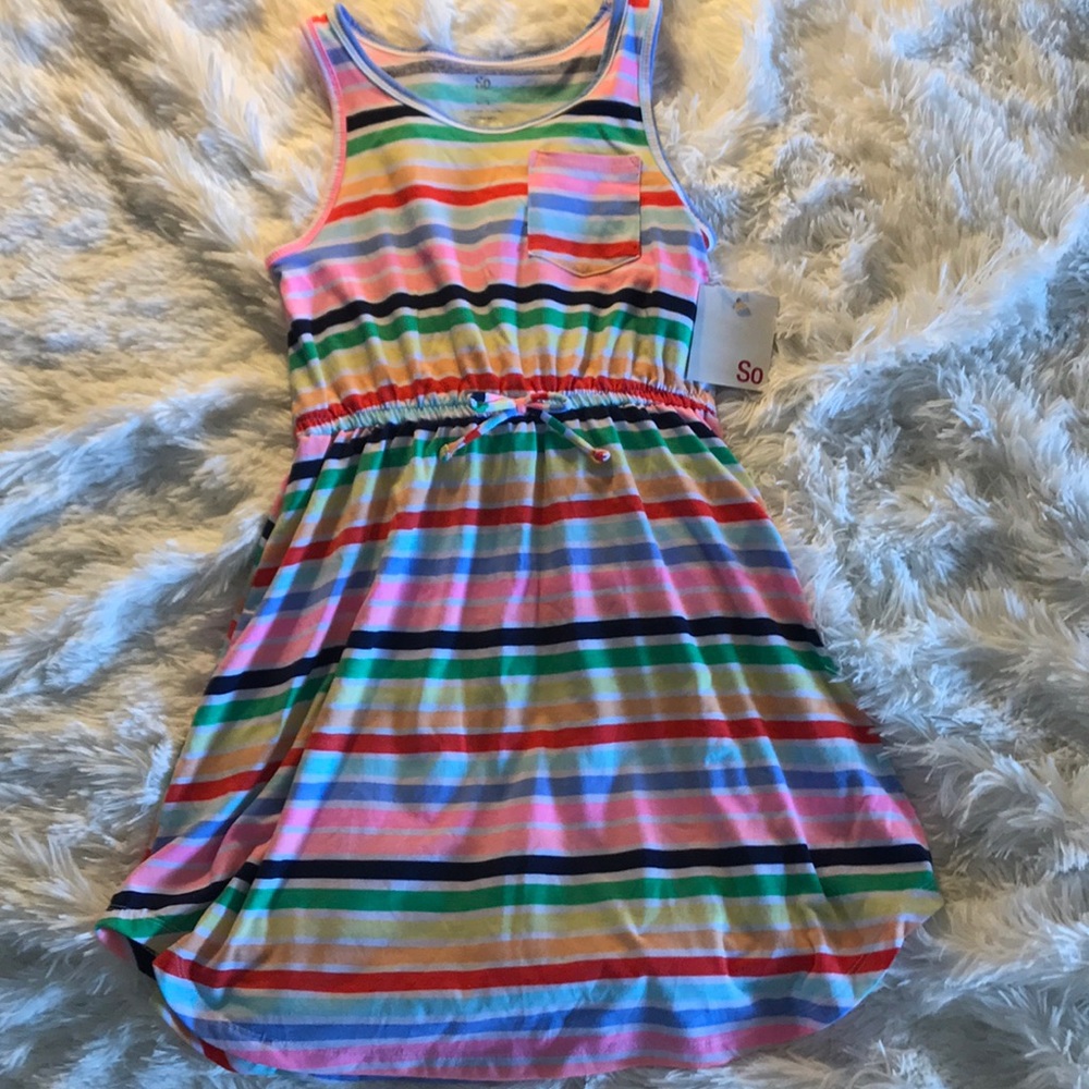 SO Striped Summer Dress